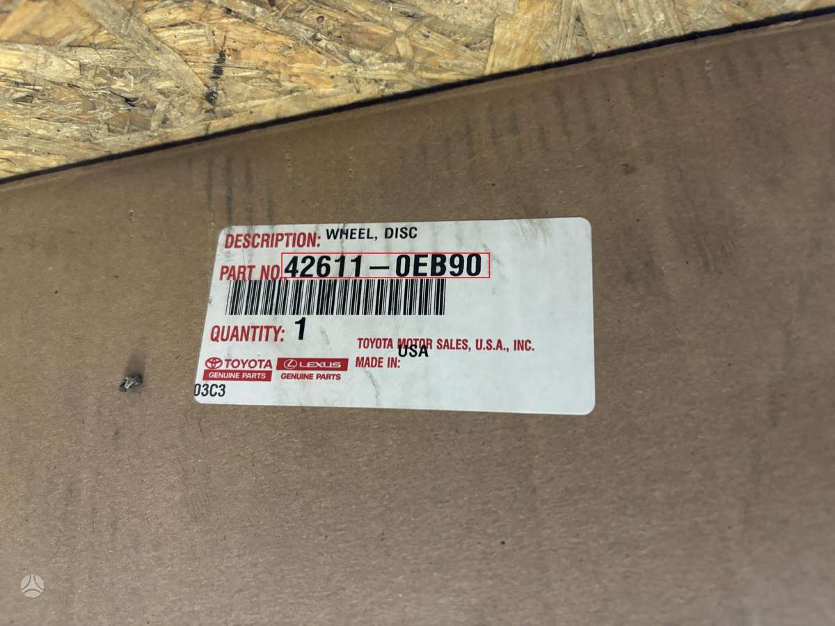Toyota Highlander, 426110EB90, Cen27727