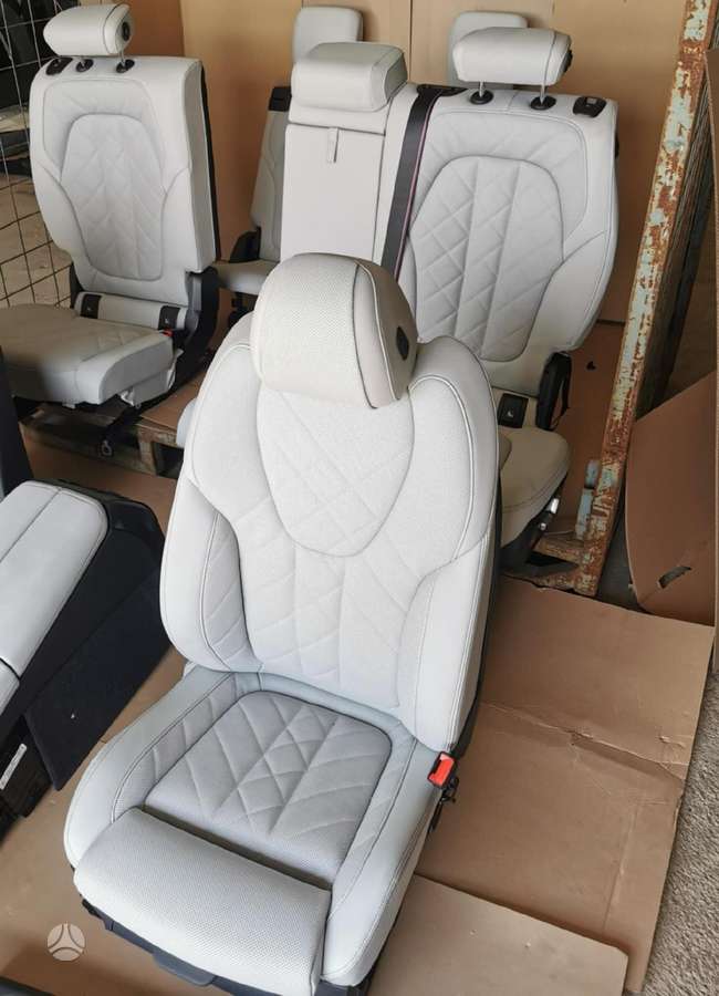 BMW X5 salono detalės