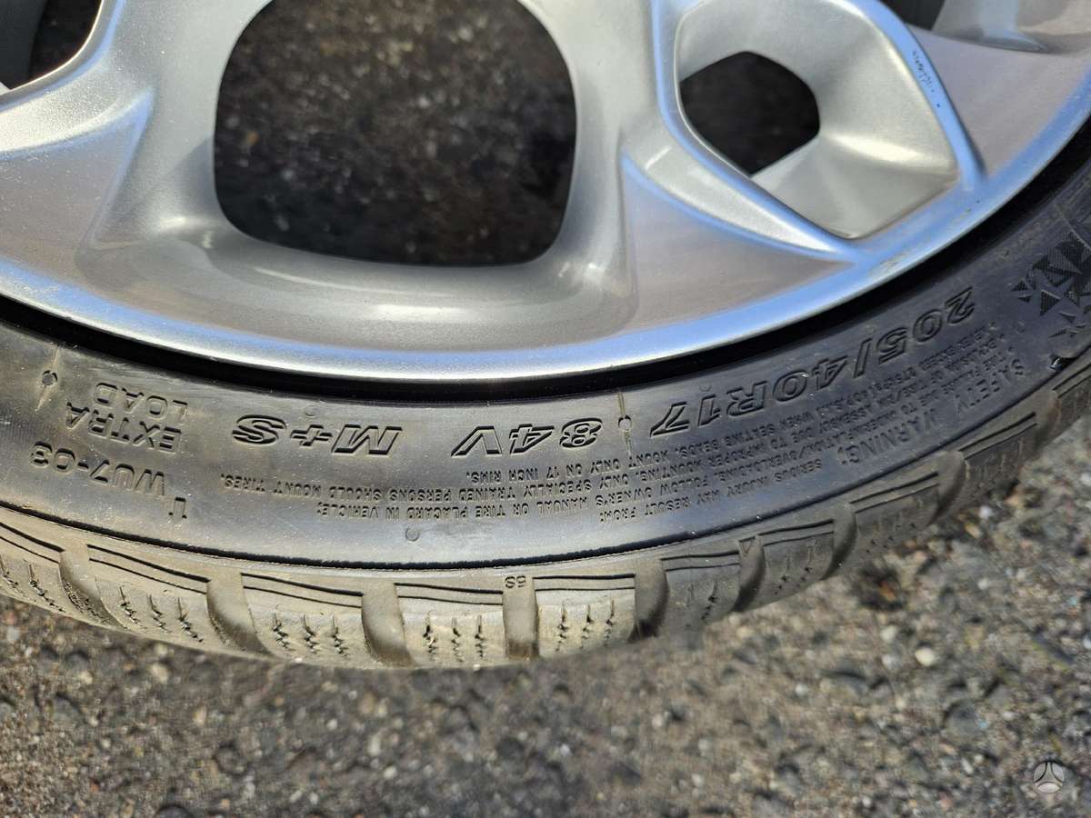 Ford Fiesta, light alloy, R17