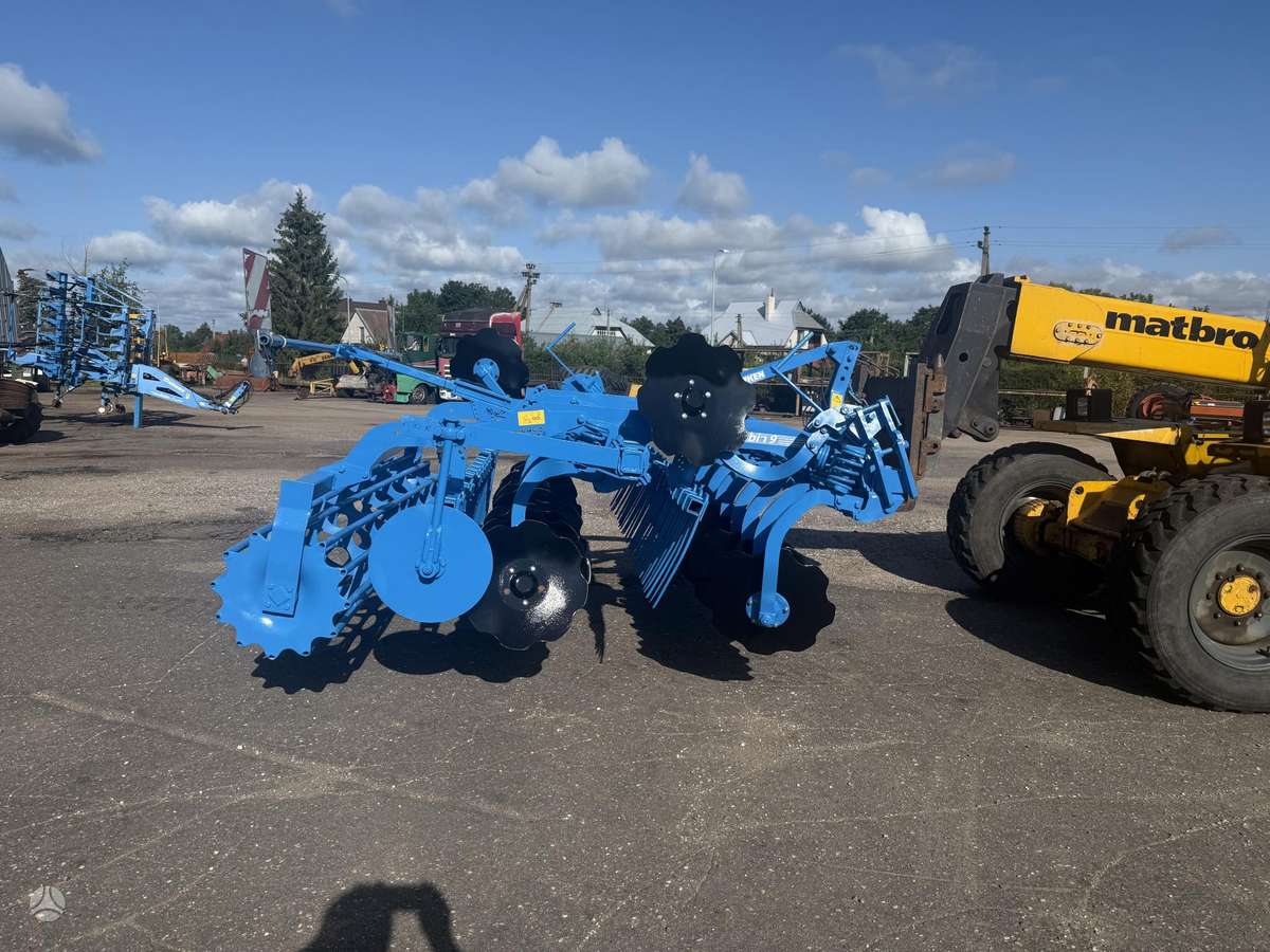 Lemken Rubin 9/300, scrapers, scrubbers
