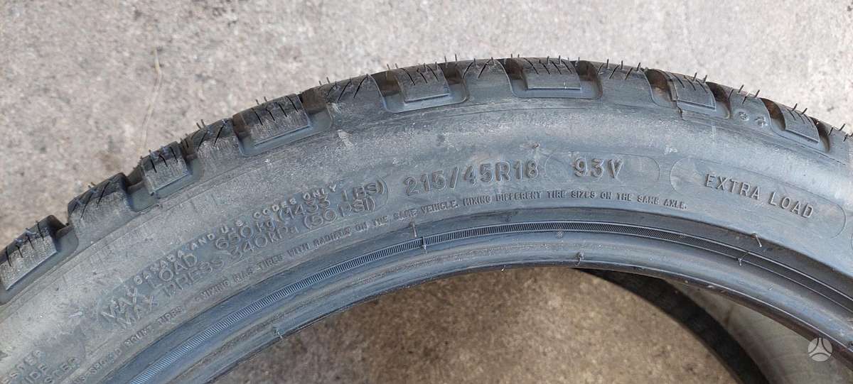 Michelin, winter 215/45 R18