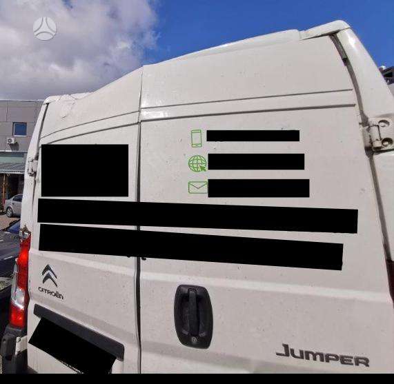 Citroen Jumper, preču