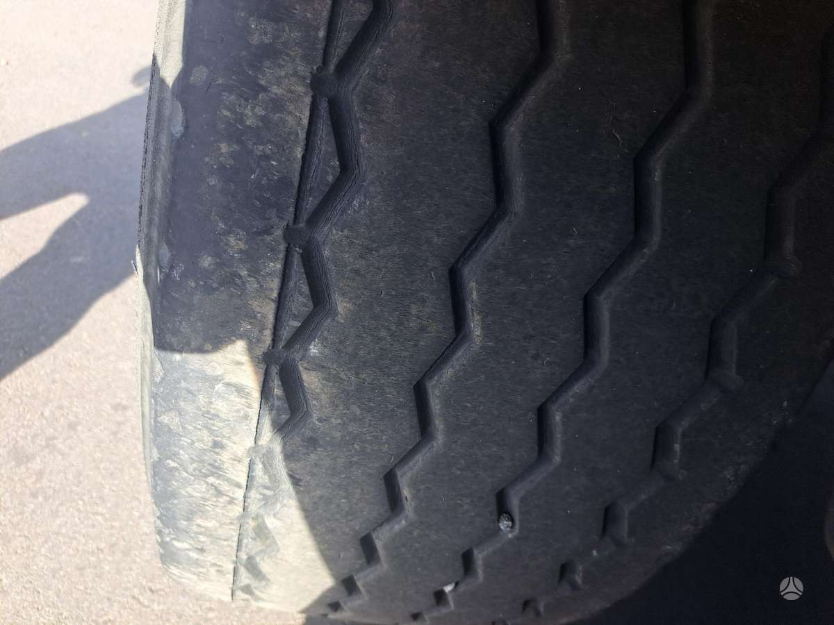 Krone SDP lifting axle, užuolaidinės / tentinės