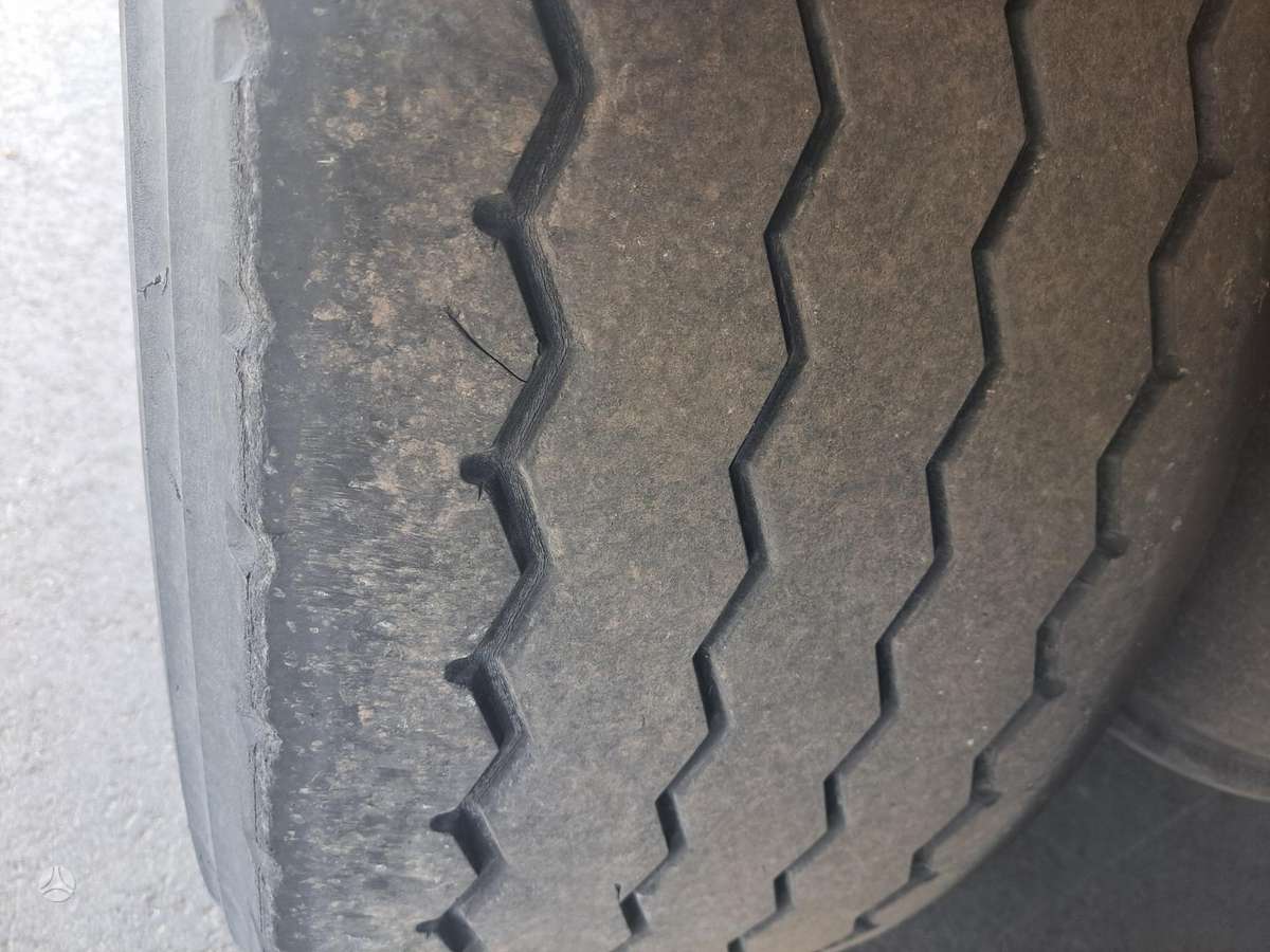 Krone SDP lifting axle, užuolaidinės / tentinės
