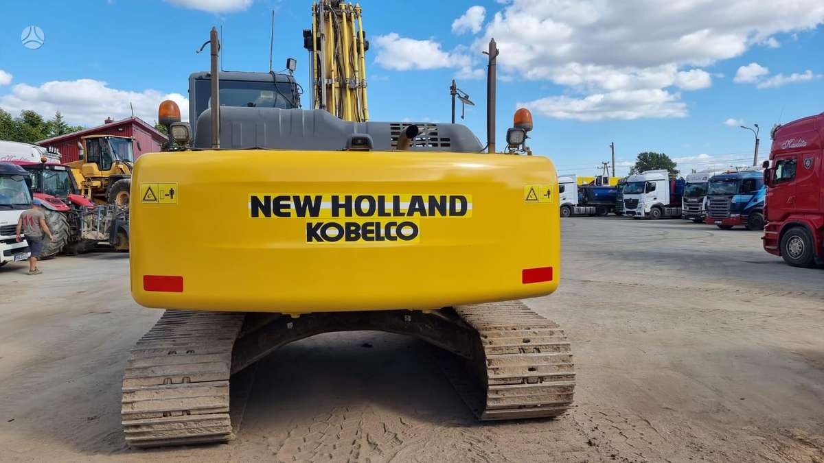 New Holland E 265 C Rototilt, ekskavatoriai