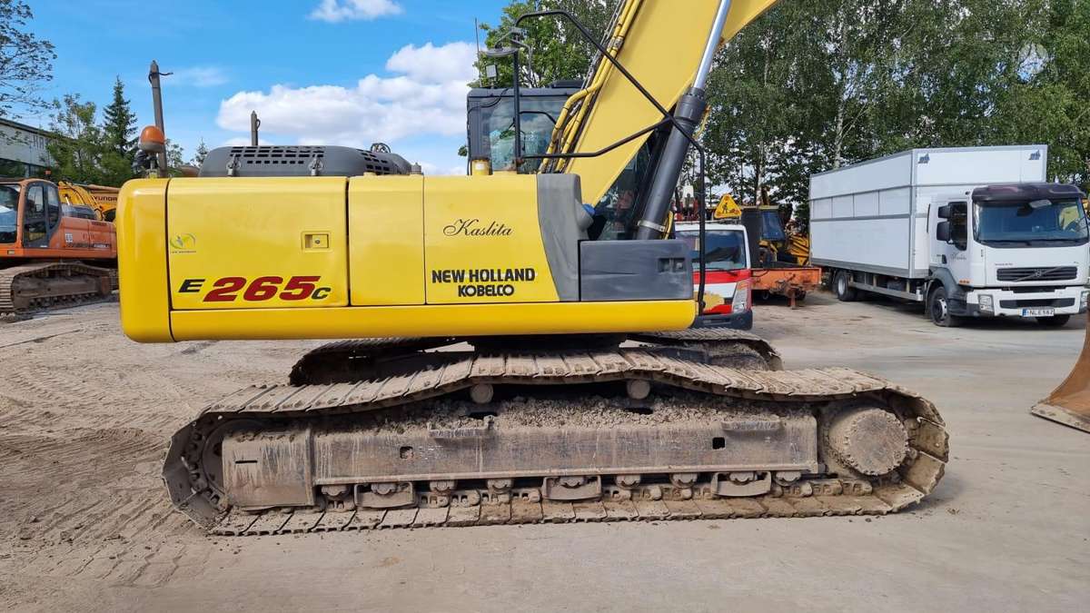 New Holland E 265 C Rototilt, ekskavatori