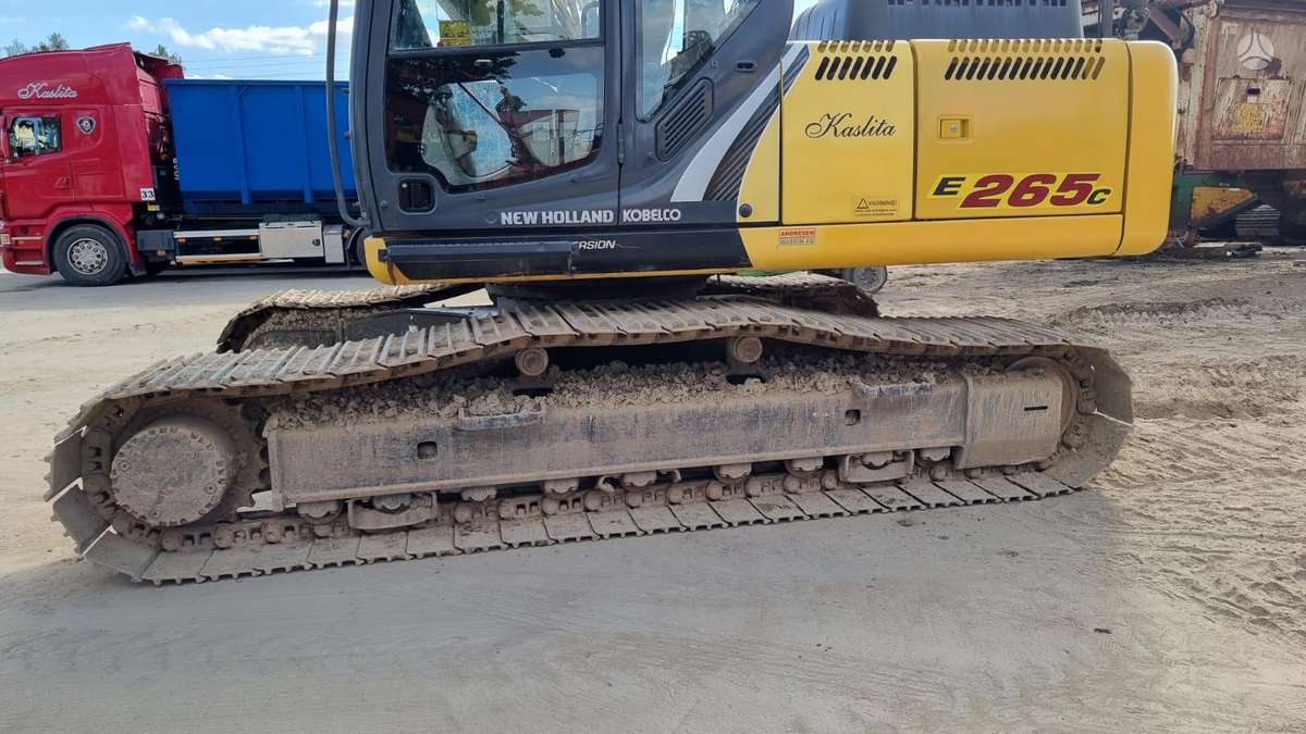 New Holland E 265 C Rototilt, ekskavatori