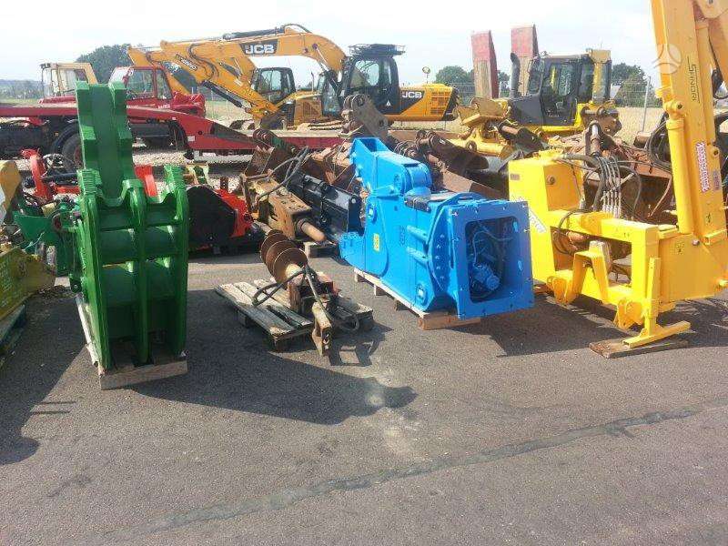 Liebherr Nr. 37 Ekskavatoriaus vartomas, buckets