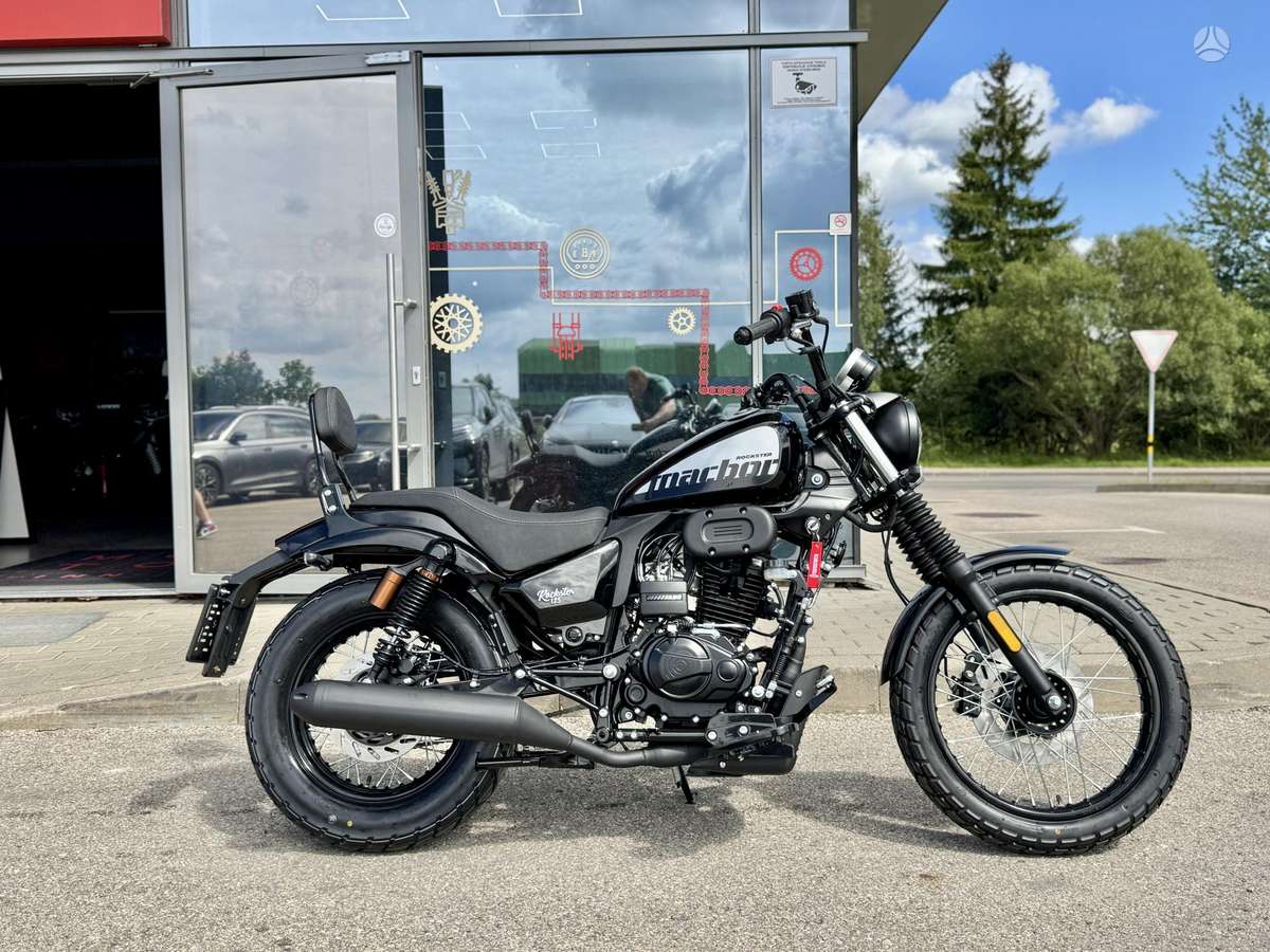 Macbor Rockster 125 EVO 125cc, choppers / cruisers / custom