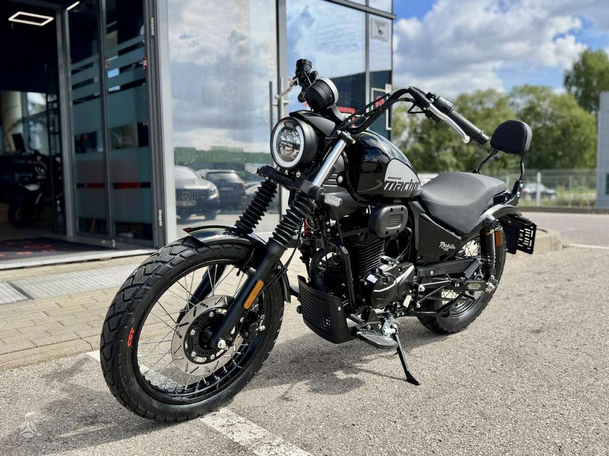 Macbor Rockster 125 EVO 125cc, choppers / cruisers / custom