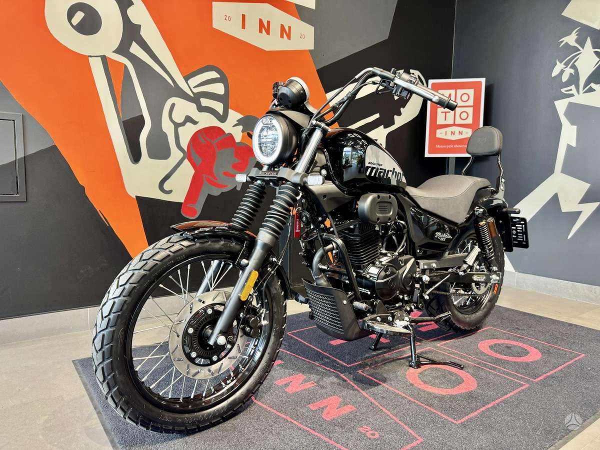 Macbor Rockster 125 EVO 125cc, choppers / cruisers / custom