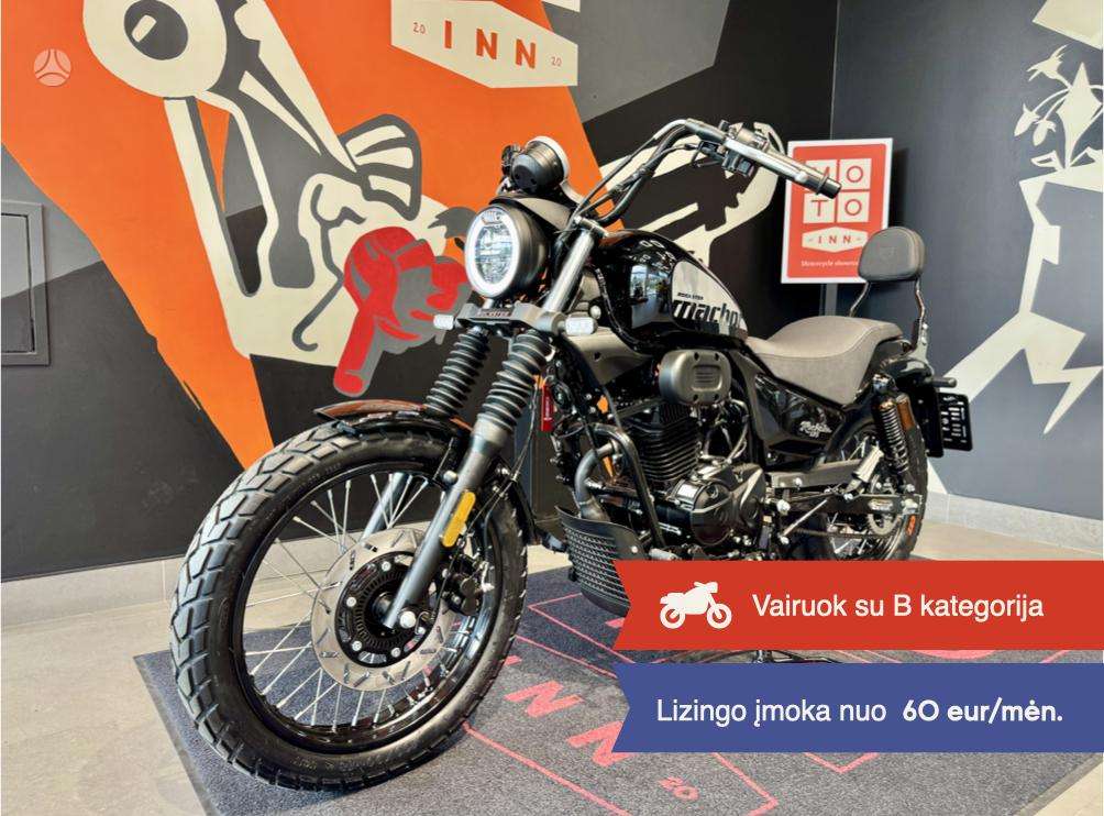 Macbor Rockster 125 EVO 125cc, choppers / cruisers / custom