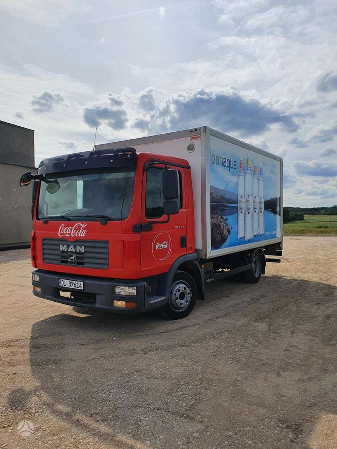 MAN TGA 8.150, box trucks / box vans