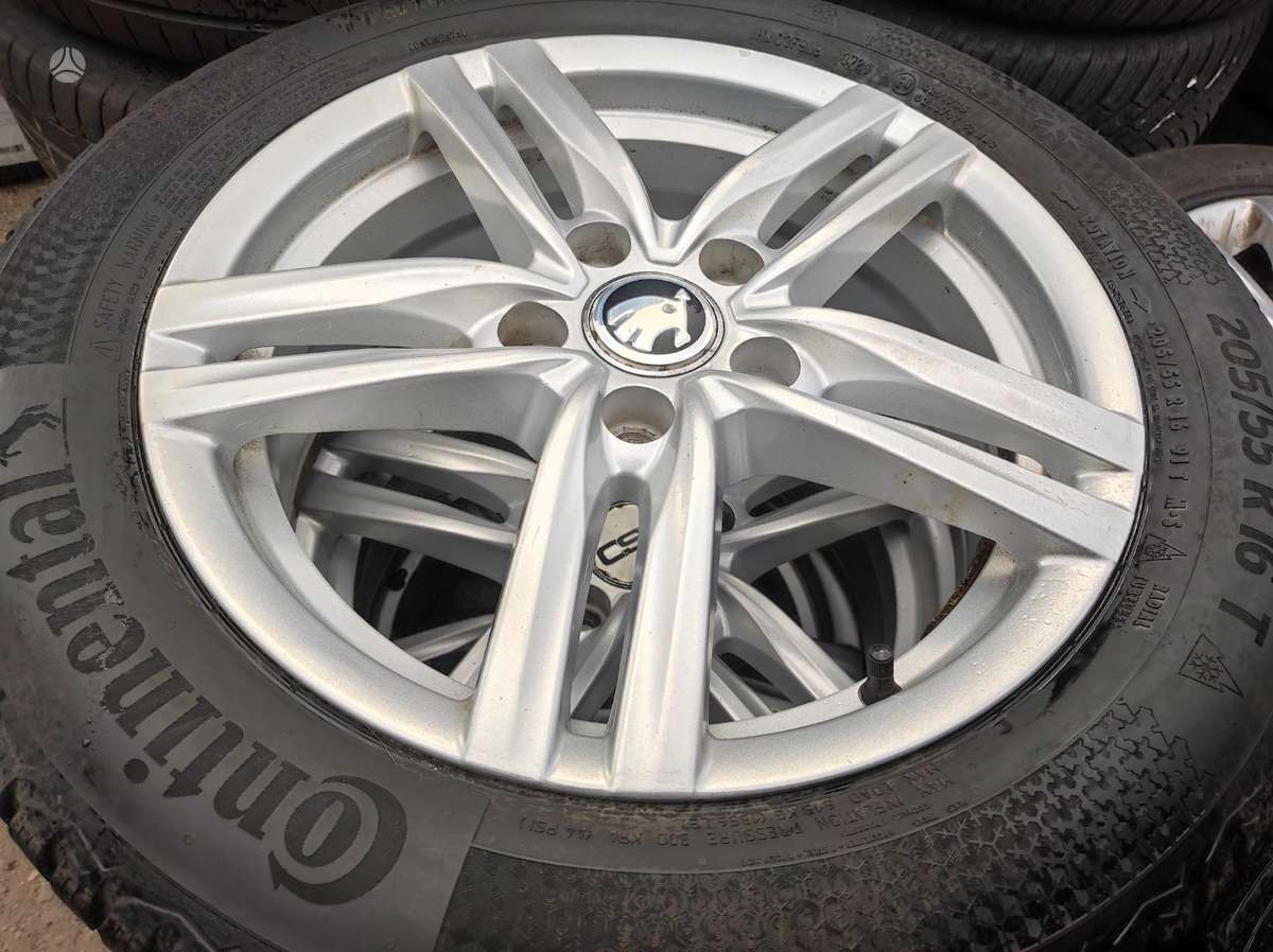 Skoda, легкосплавные , R16