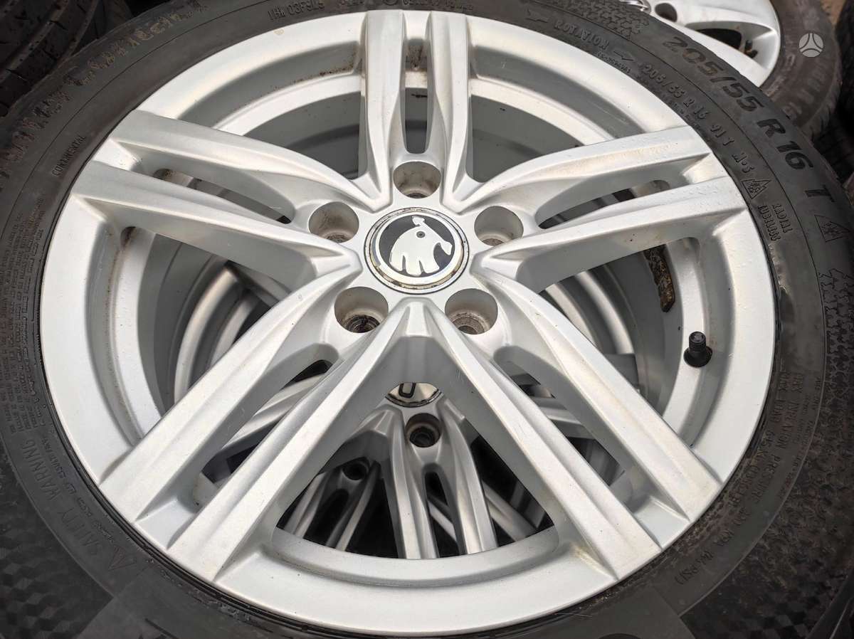 Skoda, легкосплавные , R16