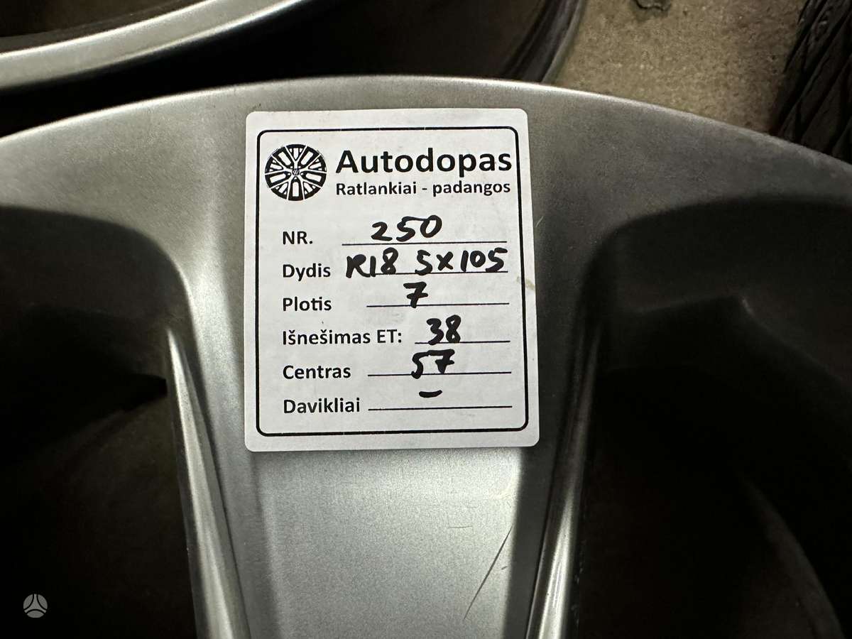 Opel, легкосплавные , R18
