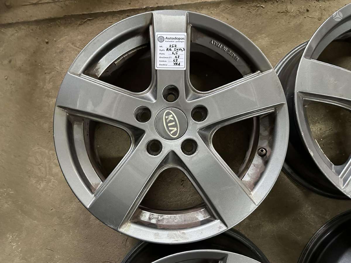 KIA, легкосплавные , R16