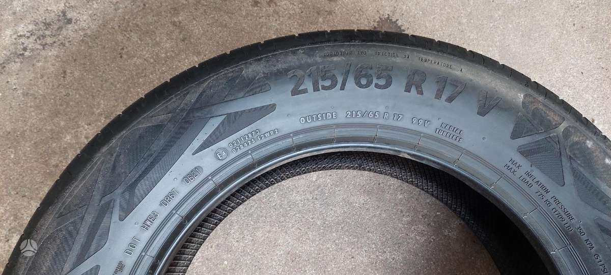 Continental, летние 215/65 R17