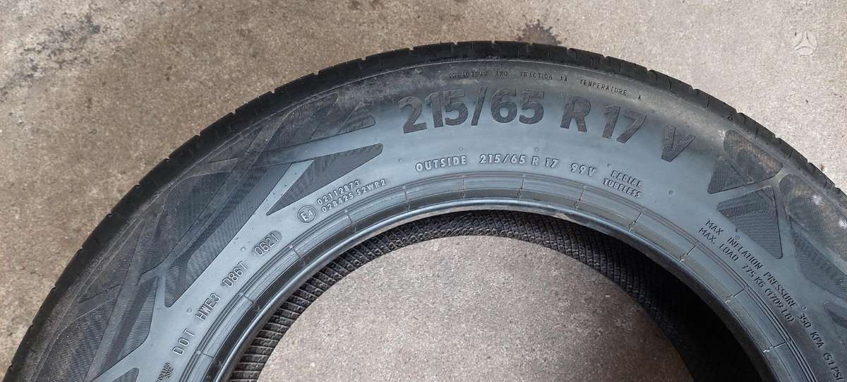 Continental, vasaras 215/65 R17