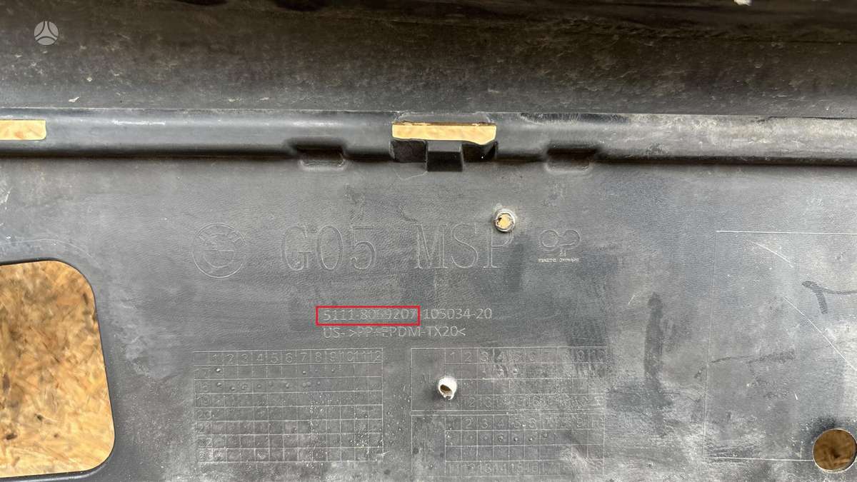 BMW X5, 51118069207, Cen27812