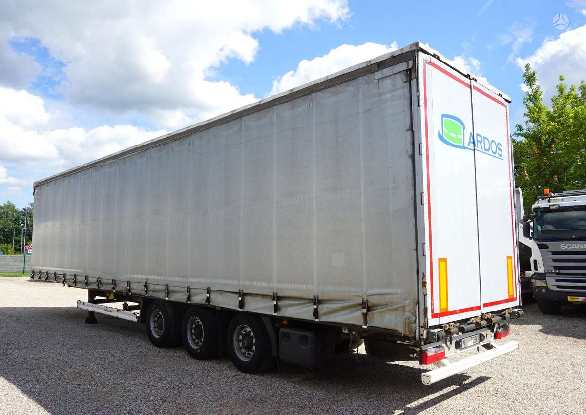 Kässbohrer MEGA, curtain / tarpaulin