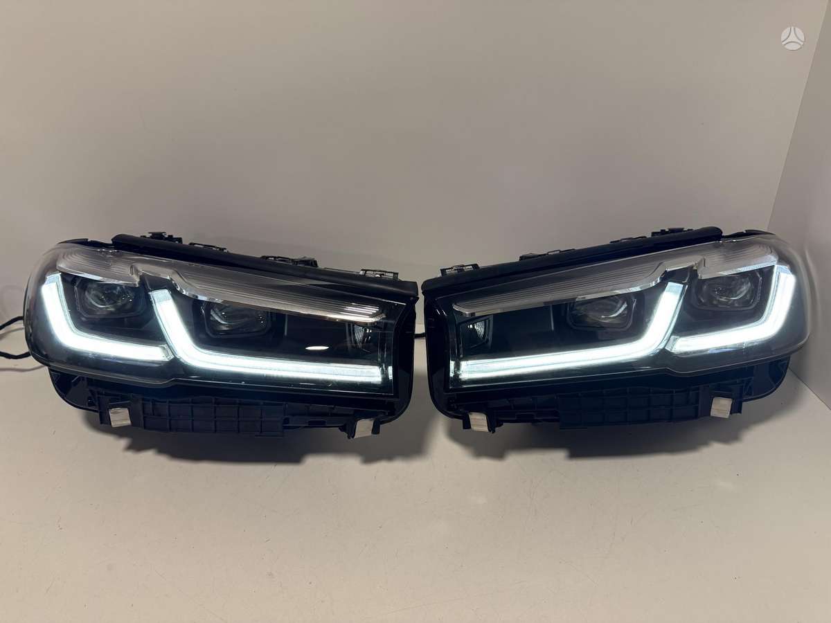 BMW 5 serija фары