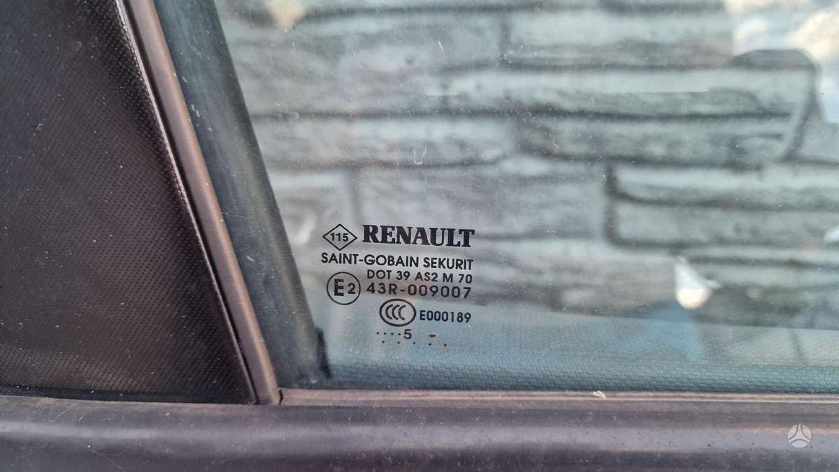 Renault Zoe двери, стёкла