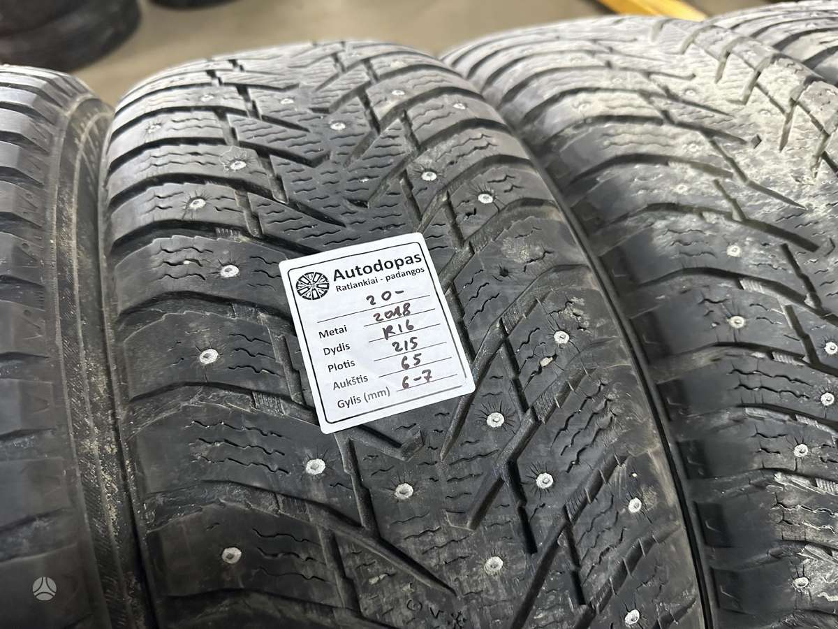 Nokian, žieminės 215/65 R16