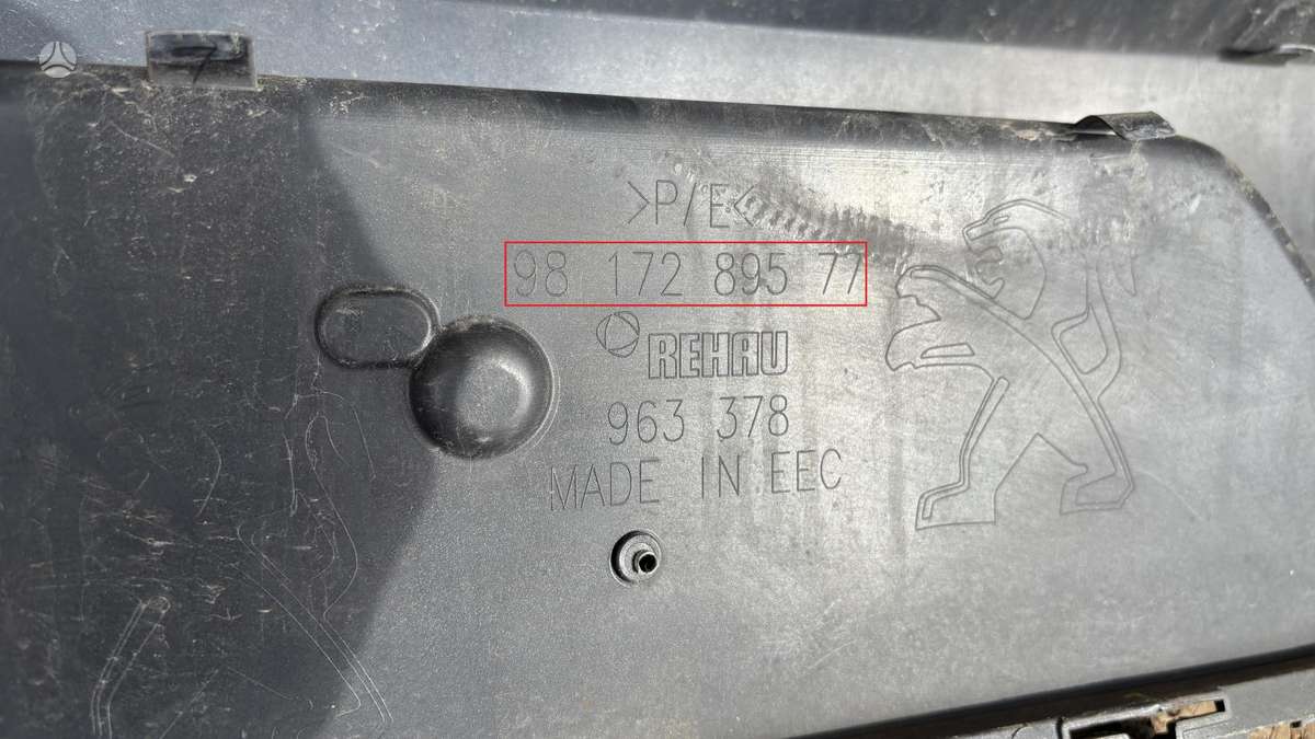 Peugeot 508, 9817289577, Cen28200