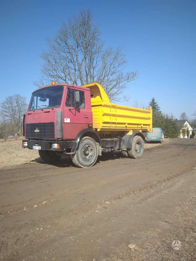MAZ 5551, dumpers / tippers