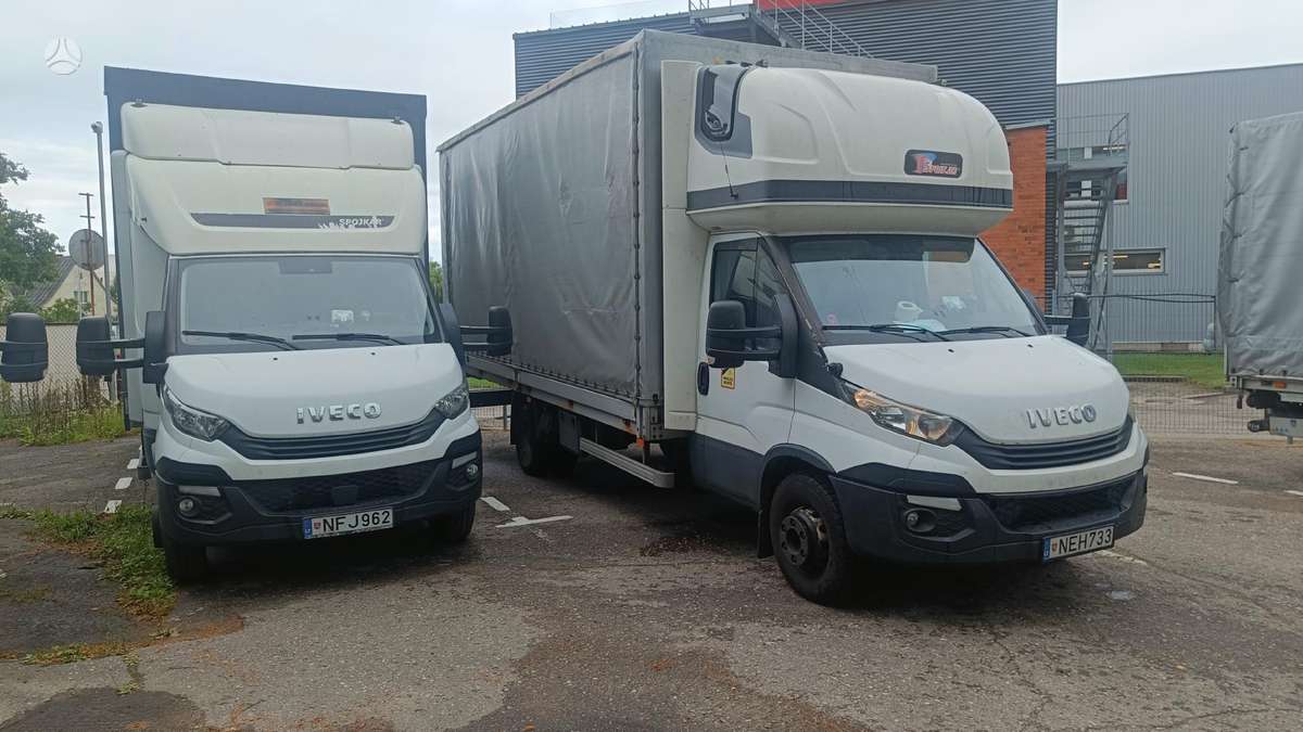Iveco Daily, бортовые с тентом