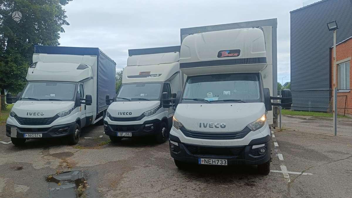 Iveco Daily, бортовые с тентом