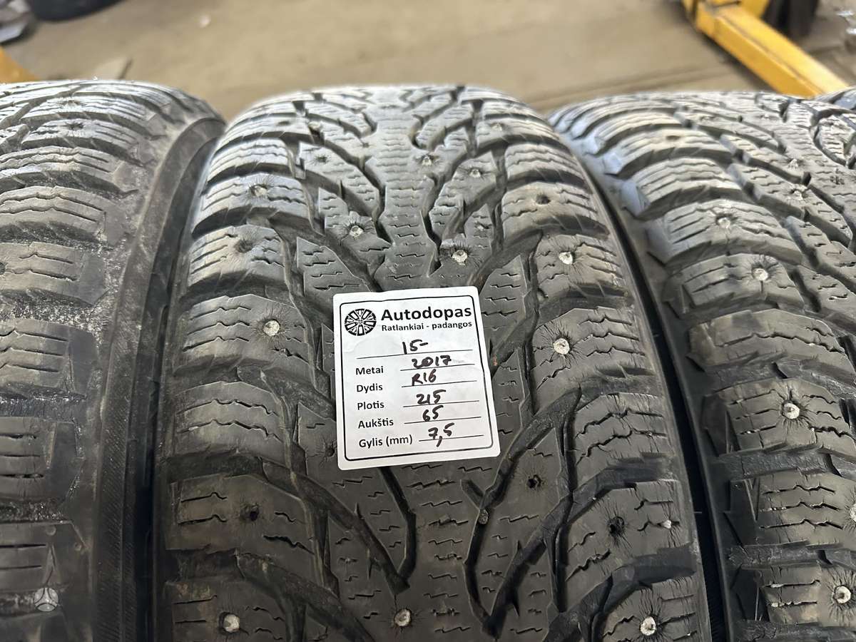 Nokian, žieminės 215/65 R16