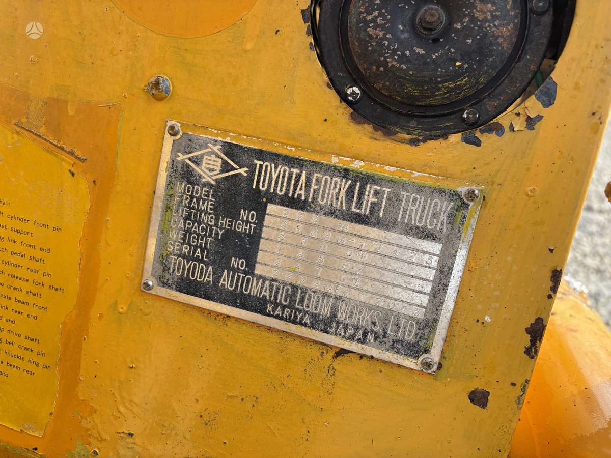 Toyota 2FG14, вилочные погрузчики