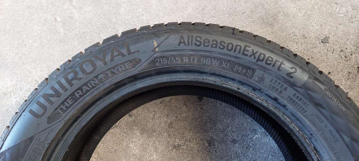 Uniroyal, всесезонные 215/55 R17