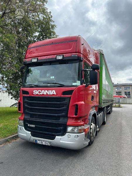 Scania R420 PRT CA4X2/C12, double sleeper