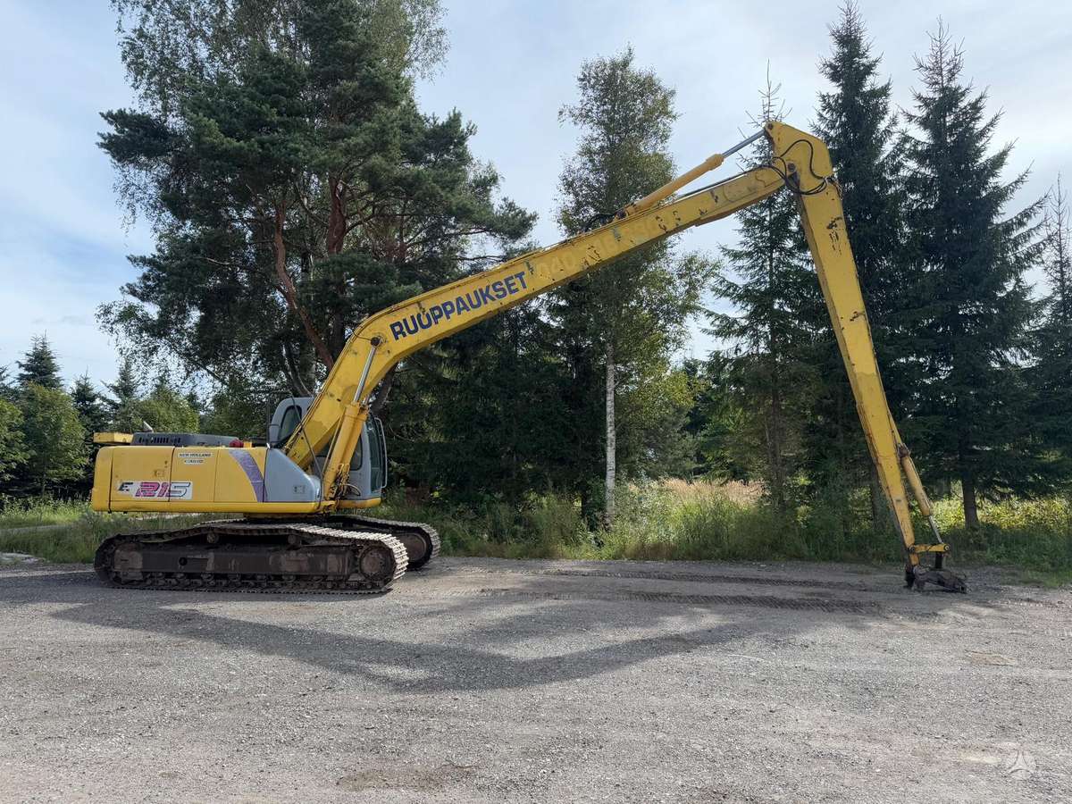 New Holland E 215+16.5M BOOM, excavator