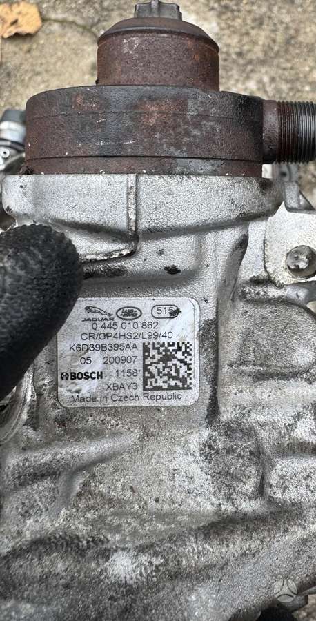 Land Rover Range Rover Velar, K6D39B395AA; K6D39K546AA; L8B2-10C784-BB ;, система впрыска