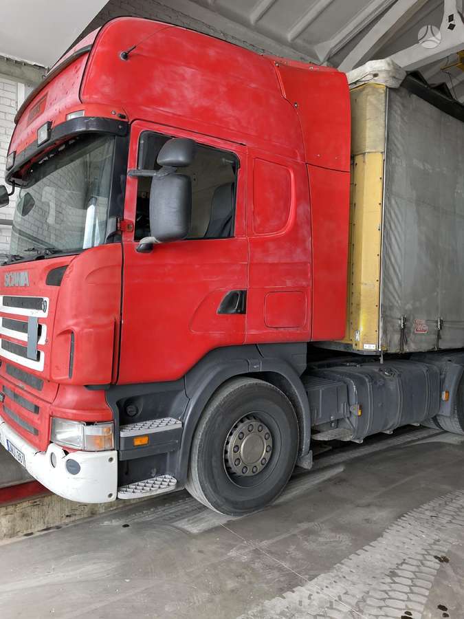 Scania R420, semi-trailer trucks