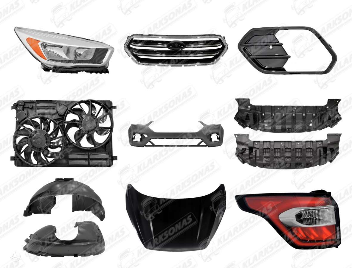 Ford Kuga dalimis. Naujos kėbulo dalys platus pasirinkimas mažos kainos