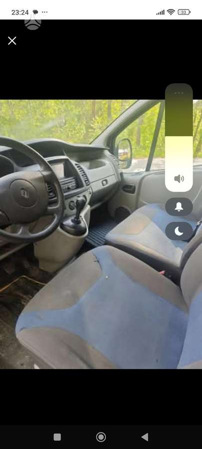 Renault Trafic dalimis
