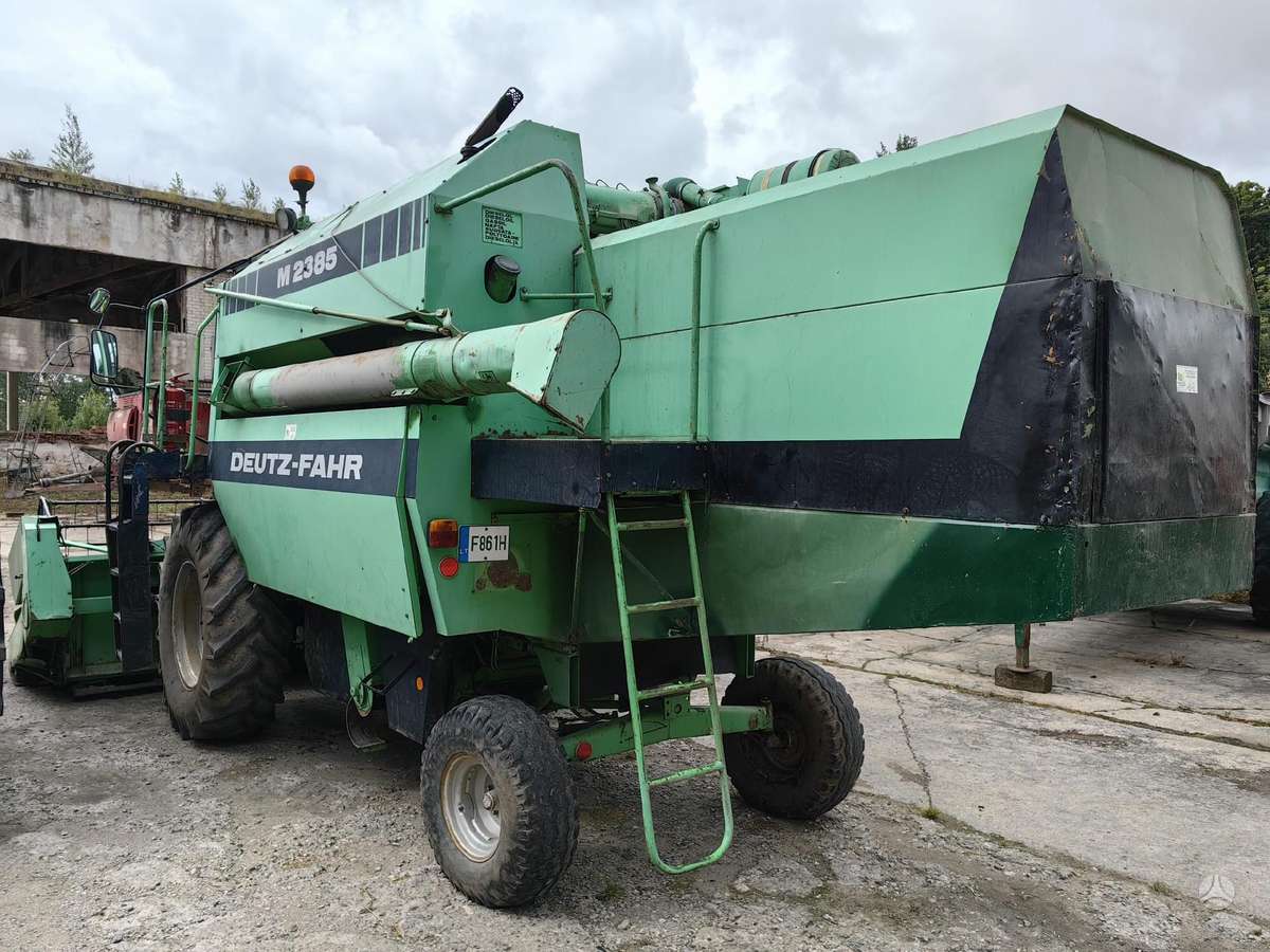 Deutz-Fahr M2385, комбайны
