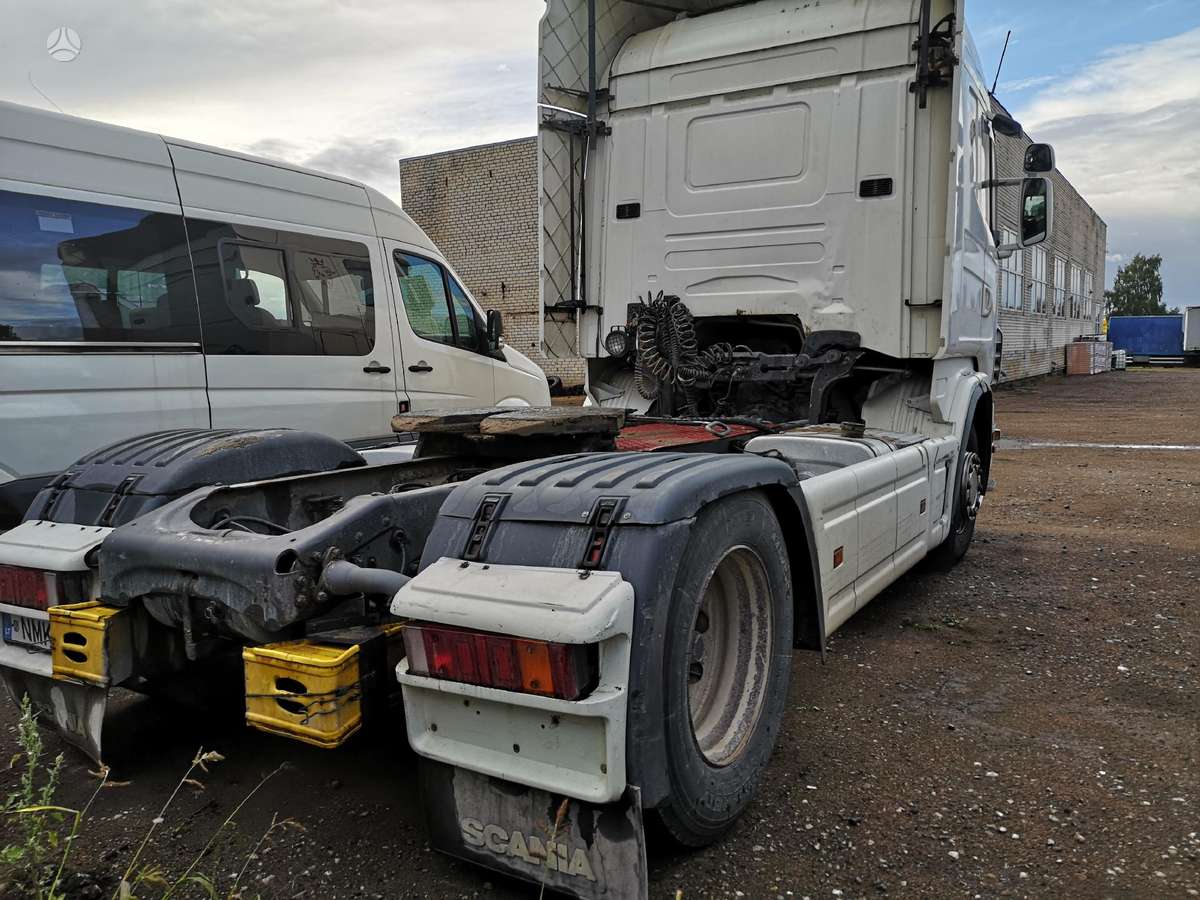 Scania R420 su hidraulika, single sleeper