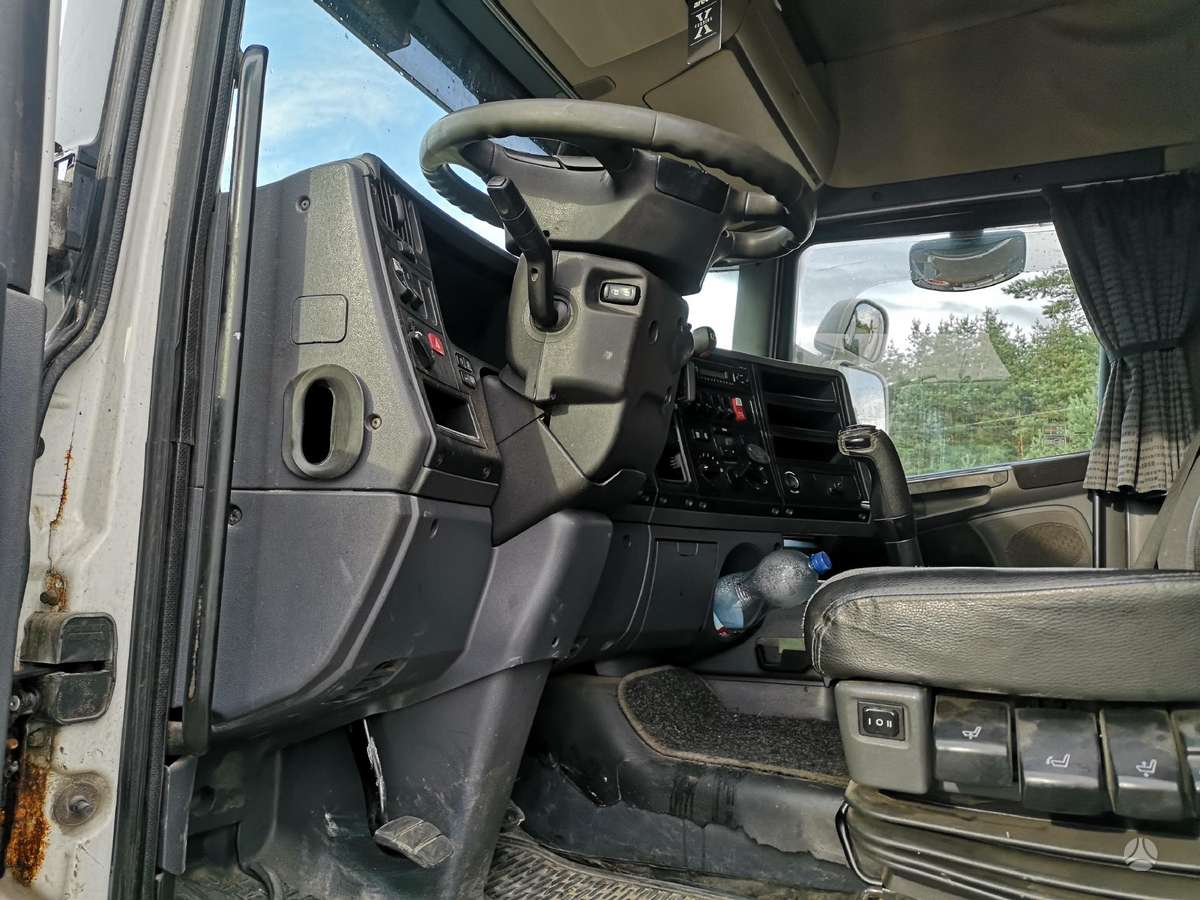 Scania R420 su hidraulika, single sleeper
