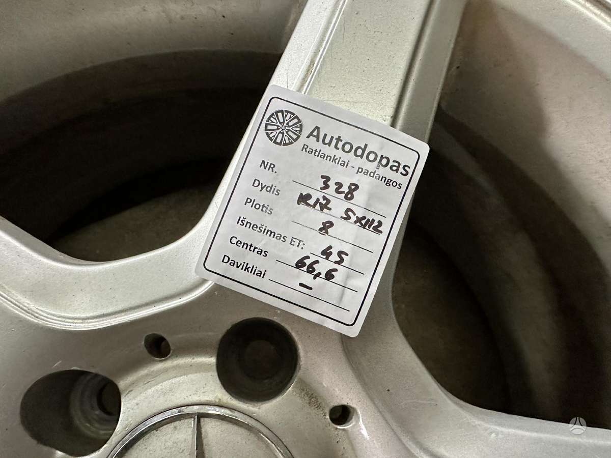 Mercedes-Benz, light alloy, R17
