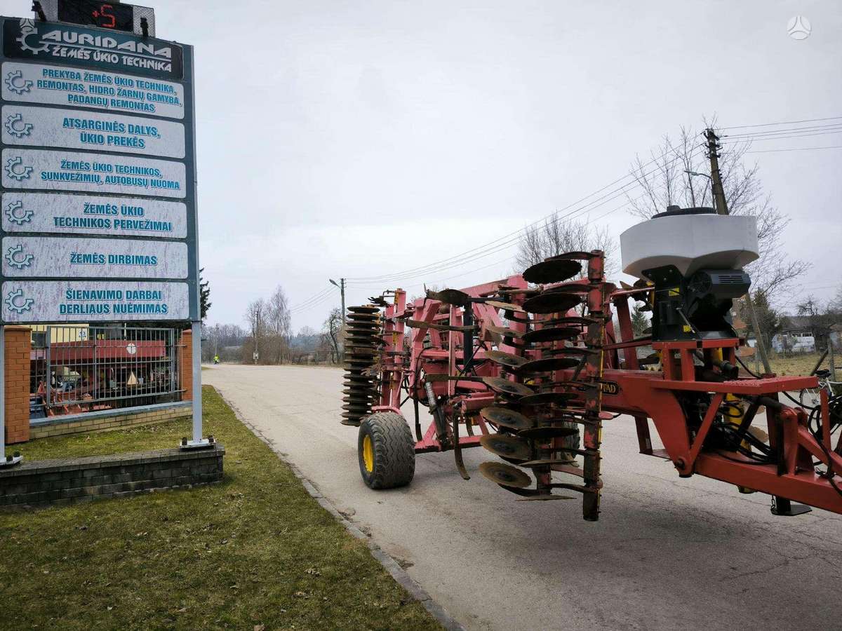 Vaderstad Topdown 400, skutikai, purentuvai
