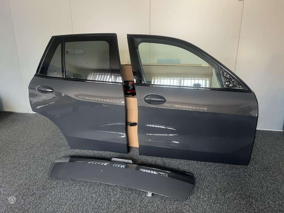 BMW X5 bumpers, doors, engine