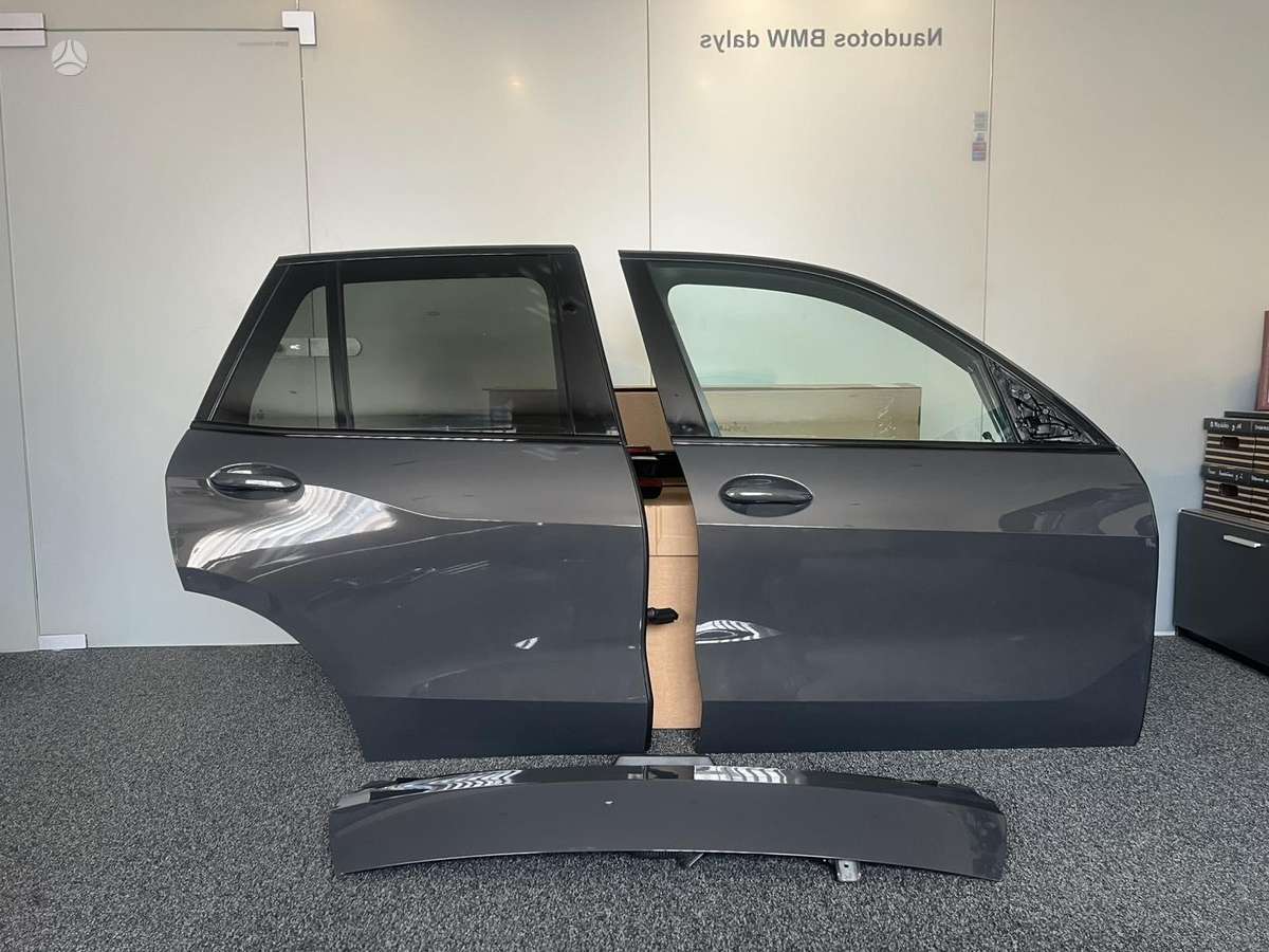 BMW X5 bumpers, doors, engine