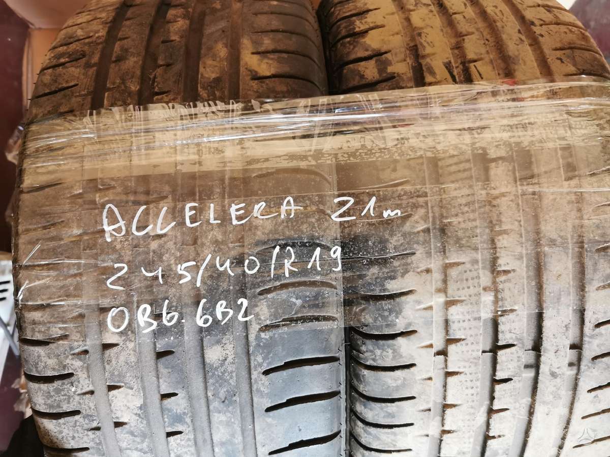 Accelera, summer 245/40 R19