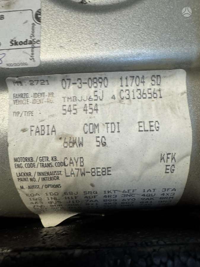 Skoda Fabia